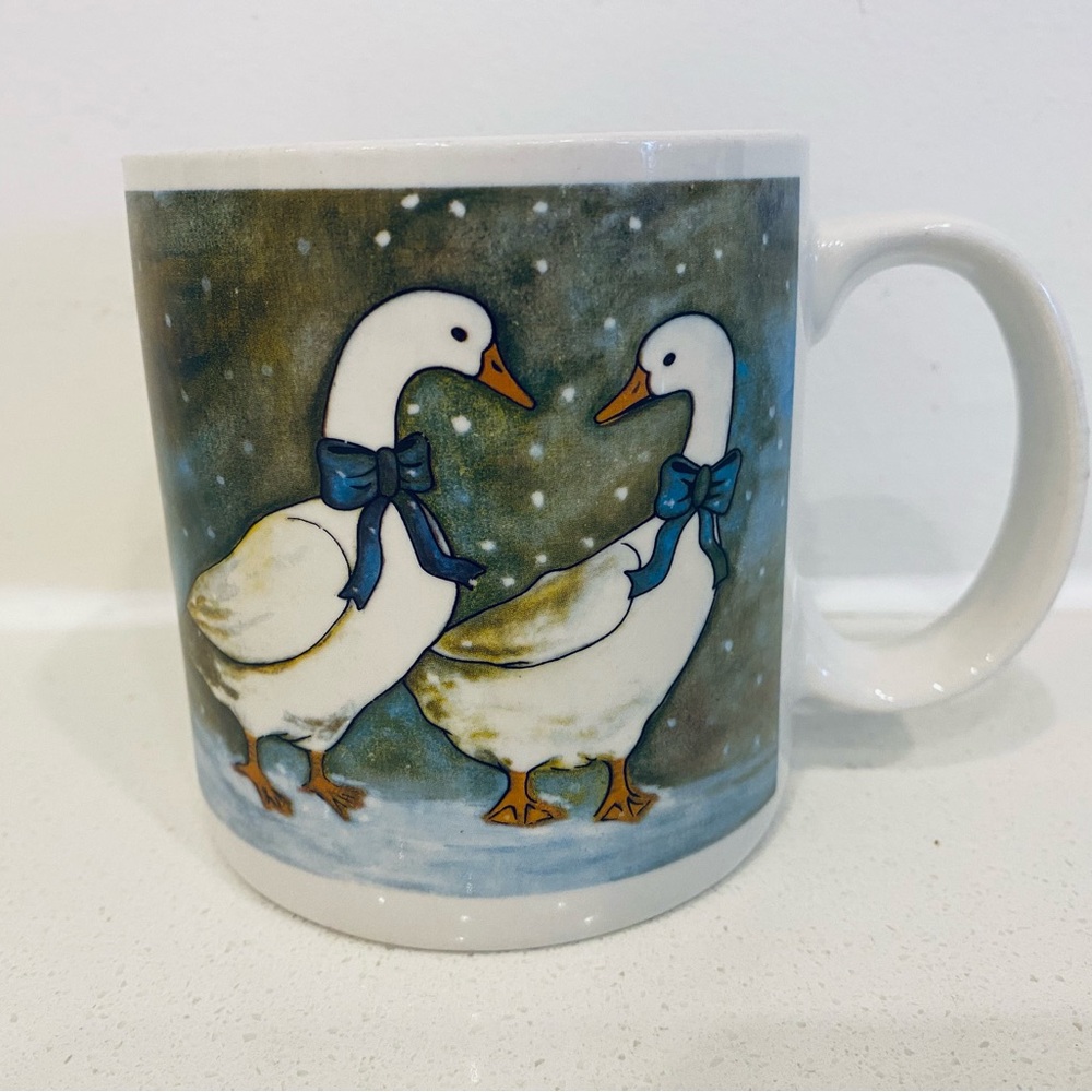 JSNY Vintage Geese Goose Mug - 1980s